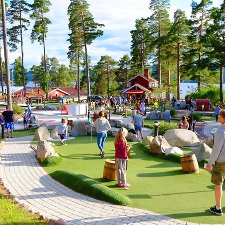 Leksand Strand Camping Och Resort Exterior foto