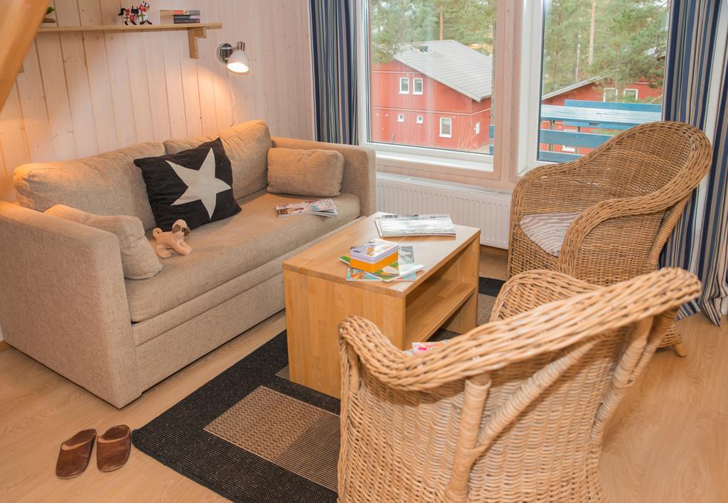 Leksand Strand Camping Och Resort Zimmer foto