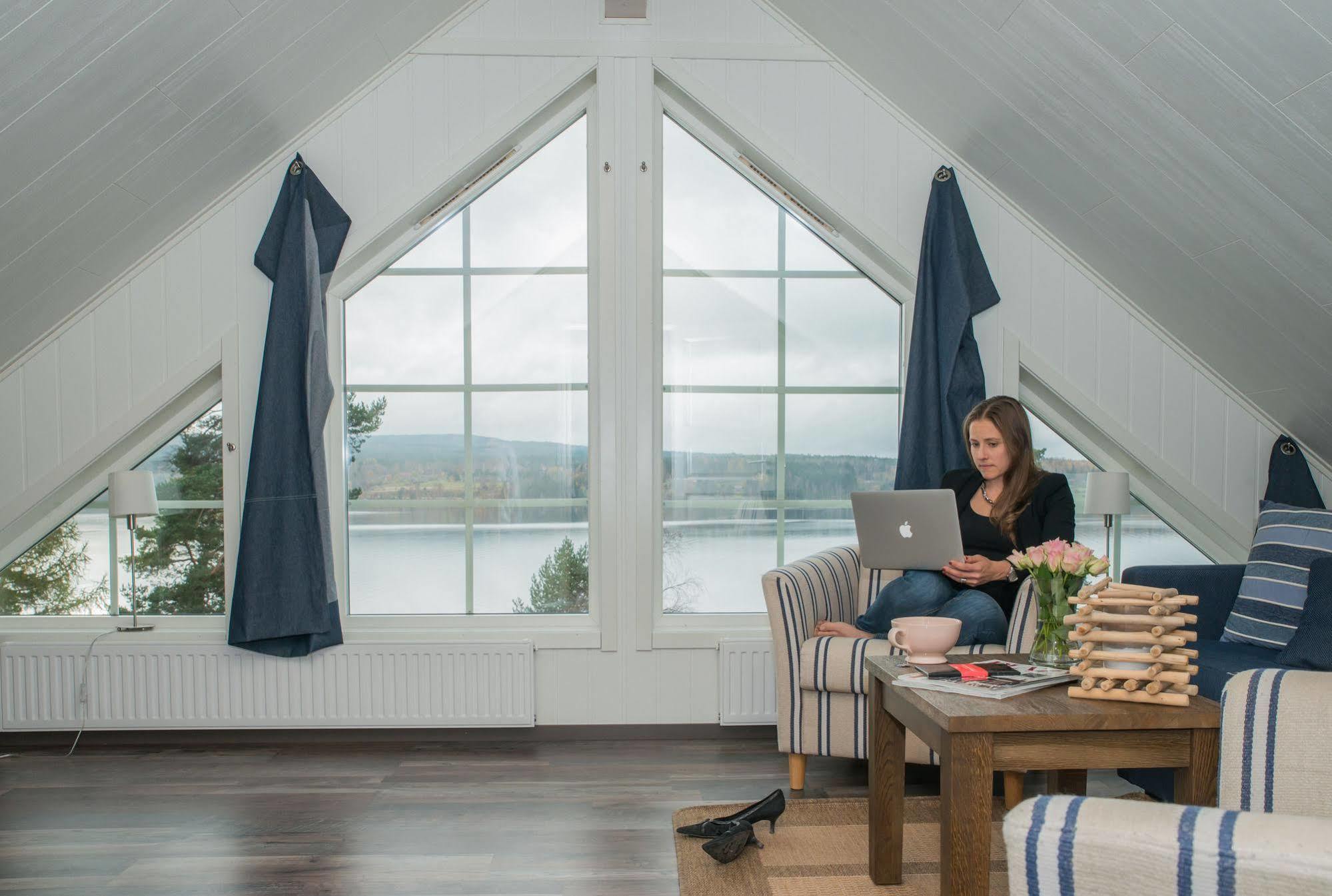 Leksand Strand Camping Och Resort Exterior foto